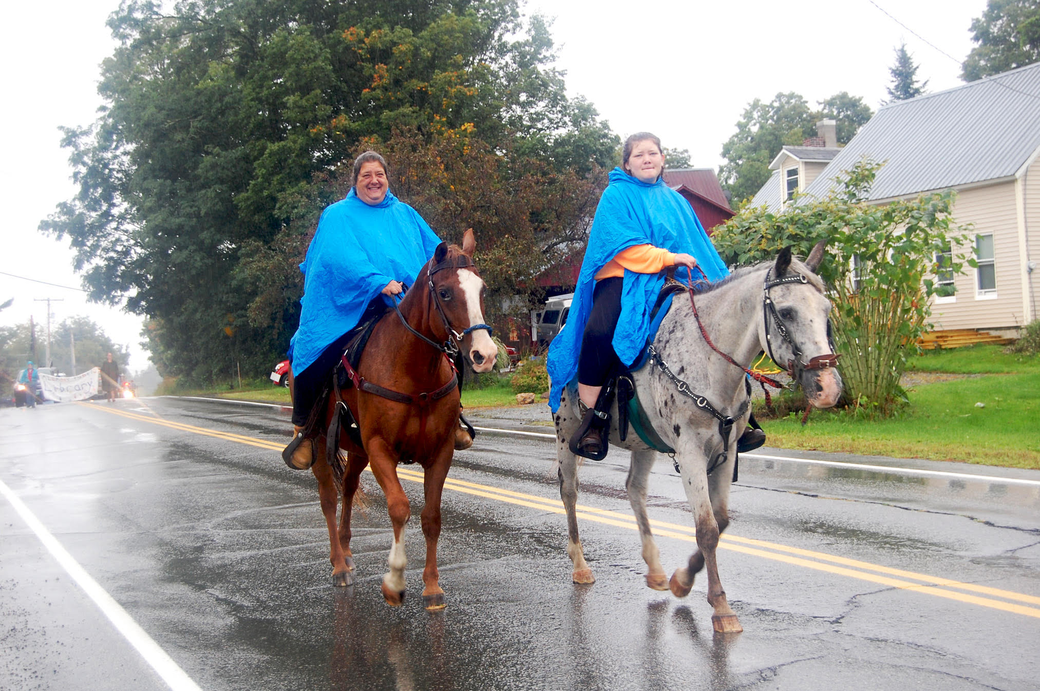 Rainy ride in Albany parade Barton Chronicle Newspaper