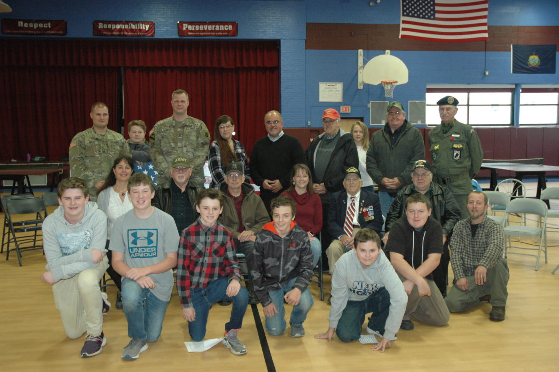 North Country Union Junior High School Students Host Veterans Day ...