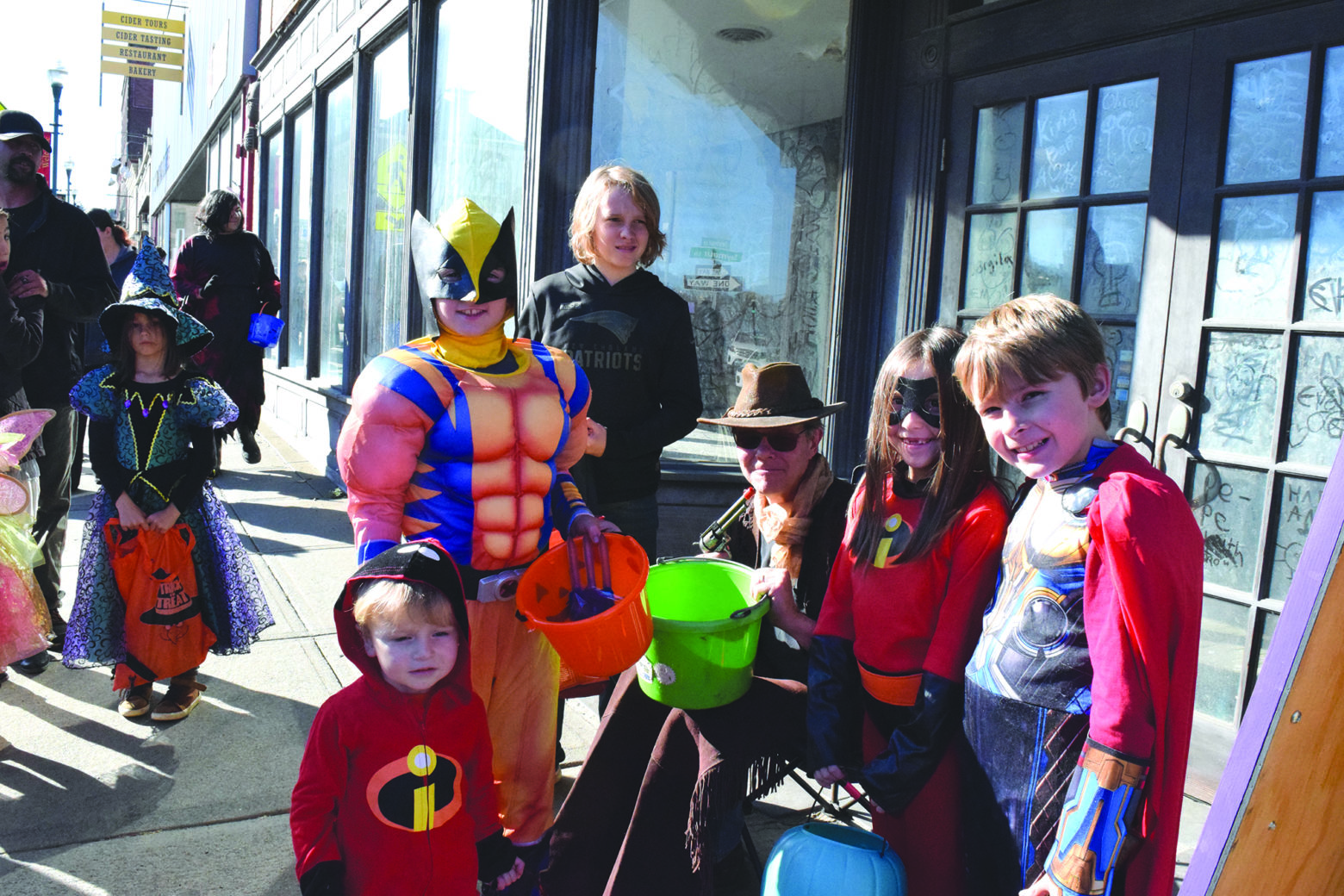 Halloween Celebration in Newport Barton Chronicle Newspaper