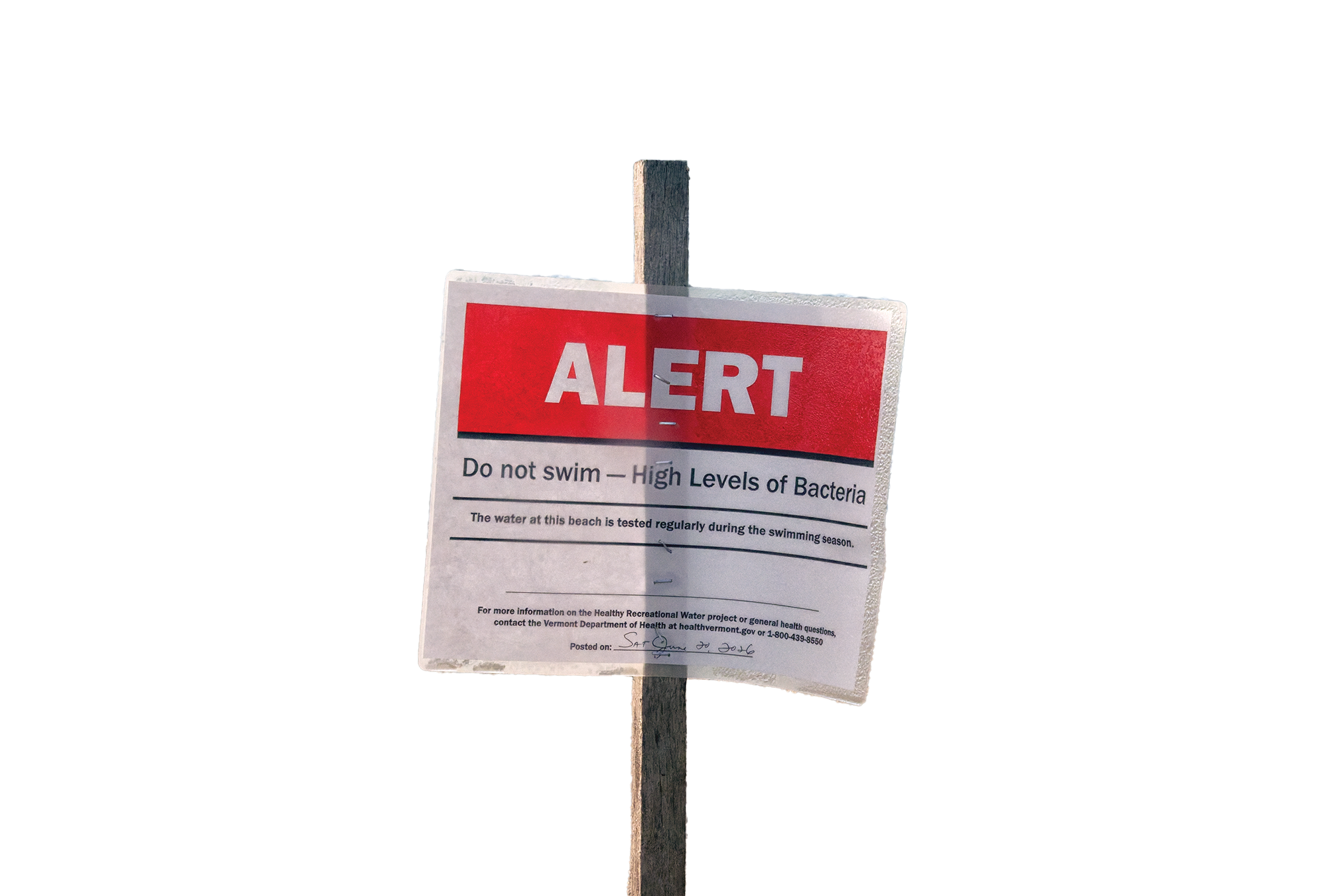 North Beach closed to swimming