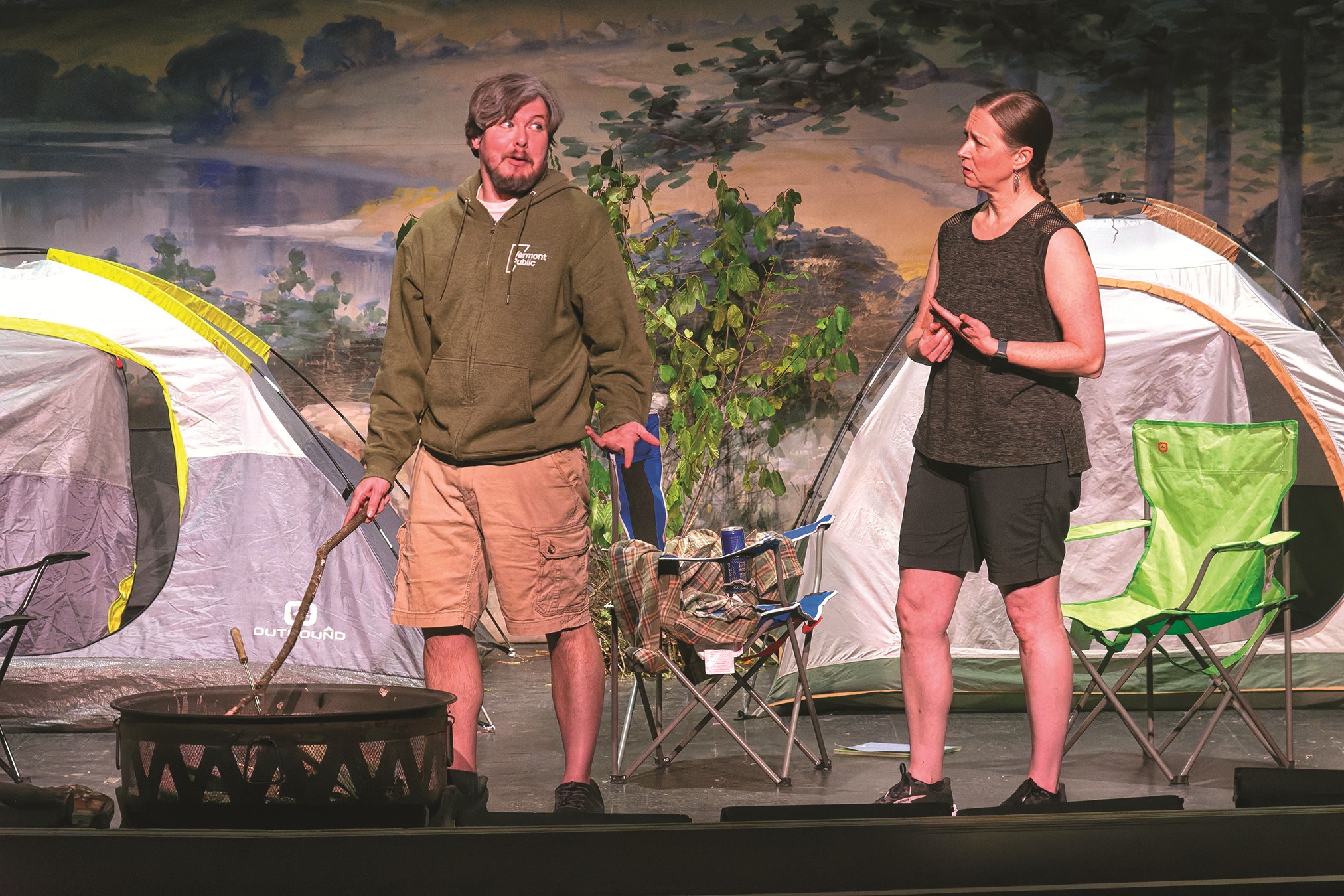 Two Tents must go on