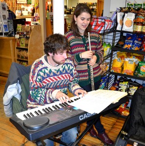 Mavis MacNeil and Andrew Koehler provided music for the event.